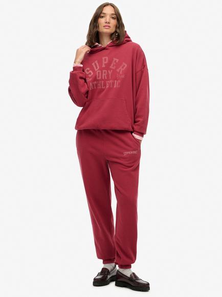 Superdry Athletic Essential Boyfriend Joggers, Bordeaux Red