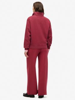 Superdry Athletic Essential Boyfriend Joggers - view 2, Bordeaux Red