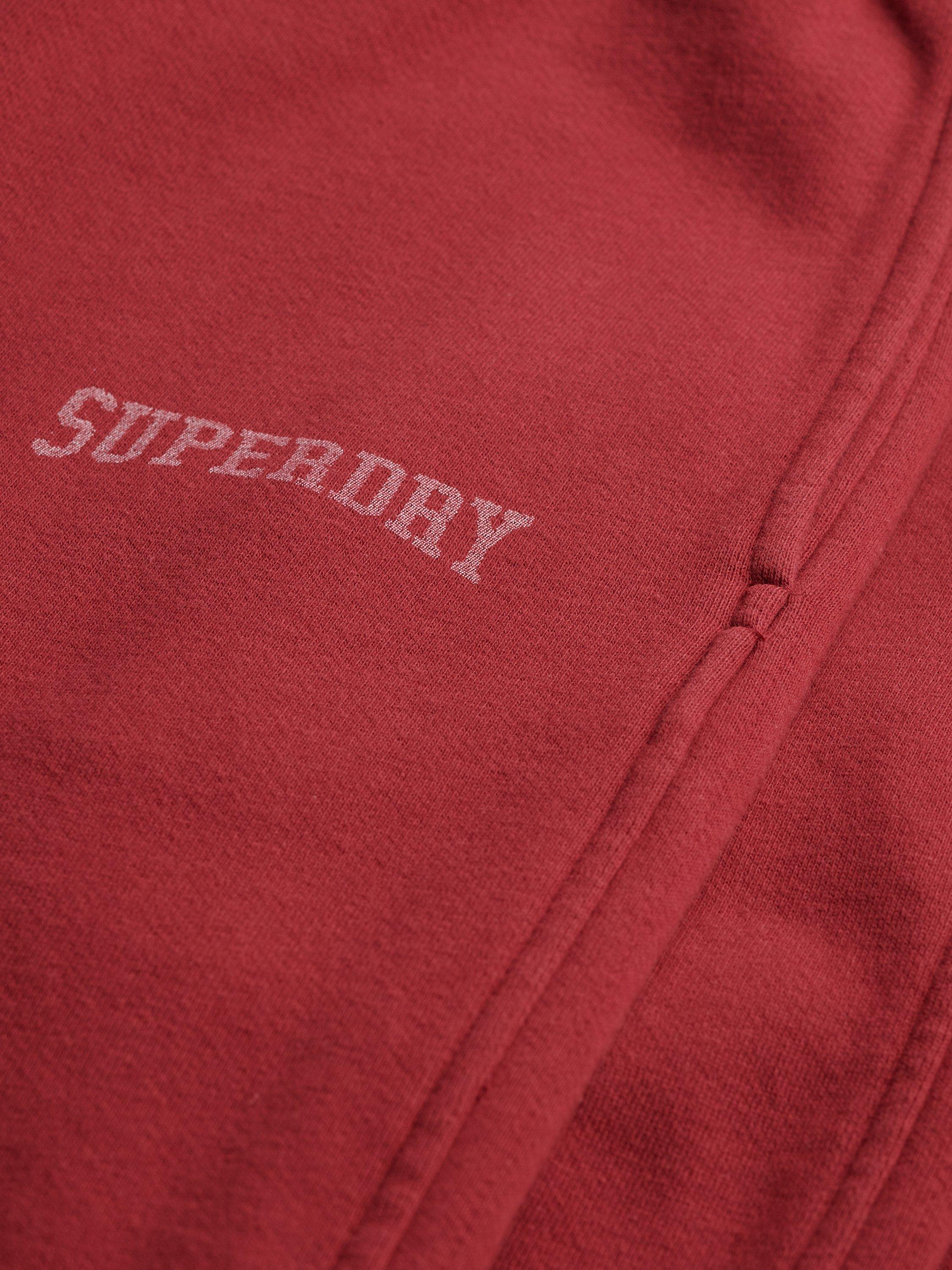 Product image 9 of 11, which shows Superdry Athletic Essential Boyfriend Joggers, Bordeaux Red, 10
