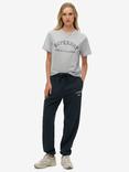 Superdry Athletic Essential Boyfriend Joggers, Eclipse Navy