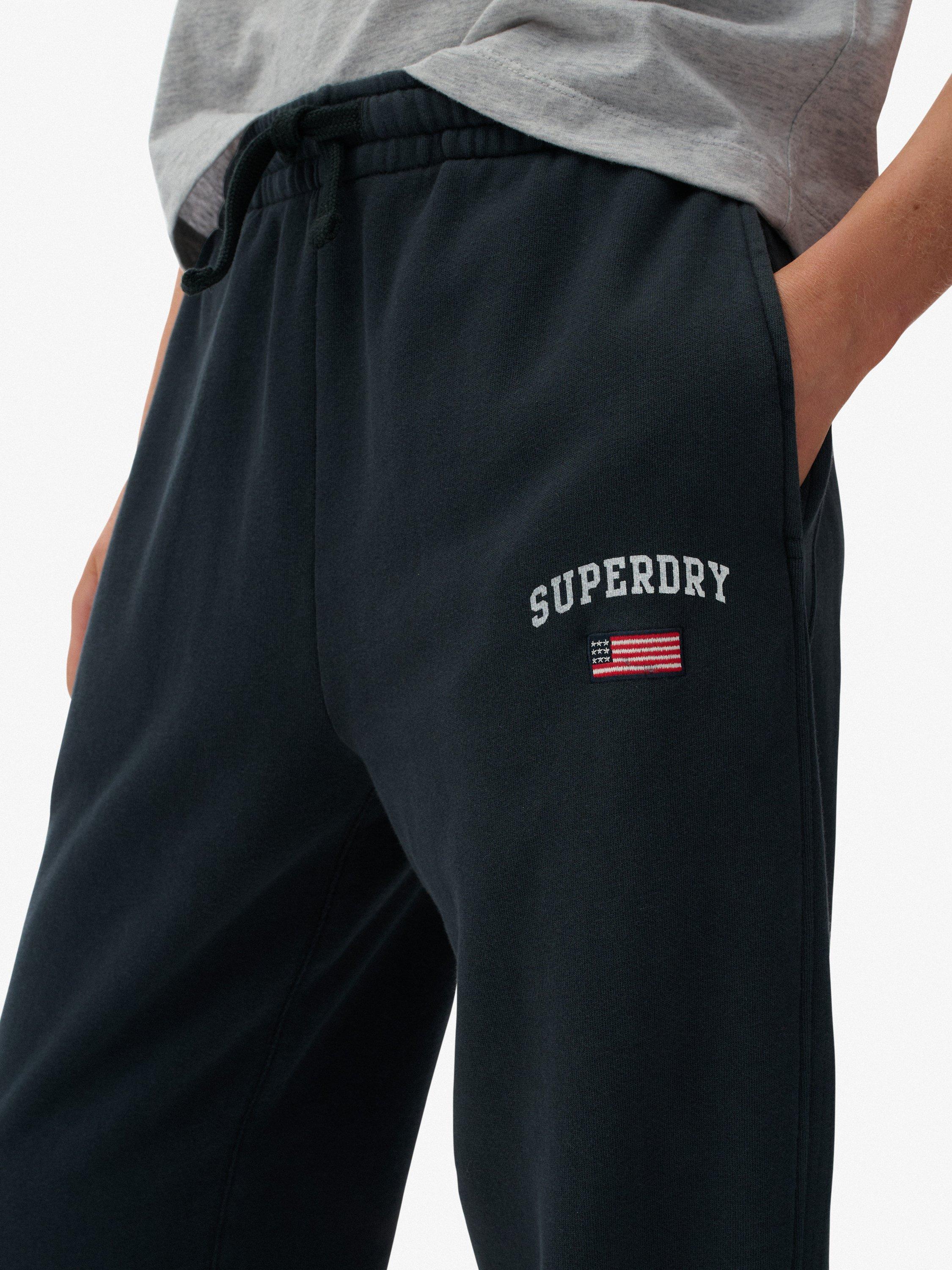 Product image 7 of 7, which shows Superdry Athletic Essential Boyfriend Joggers, Eclipse Navy, 10