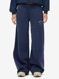 Superdry Athletic Essentials Low Rise Flare Joggers, Mariner Navy