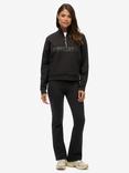 Superdry Active Tech Flare Joggers, Black