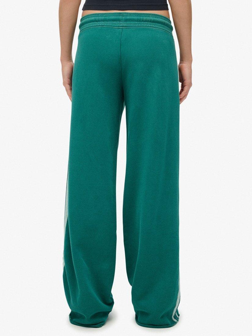 Product image 5 of 6, which shows Superdry Athletic Essentials Logo Straight Joggers, Alpine Green, 10