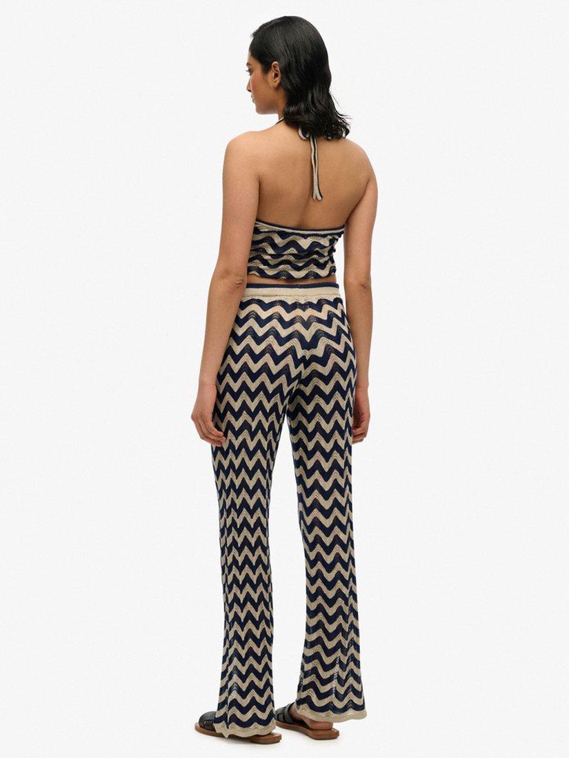 Mayoral Girls Zig Zag Crochet Style Trousers