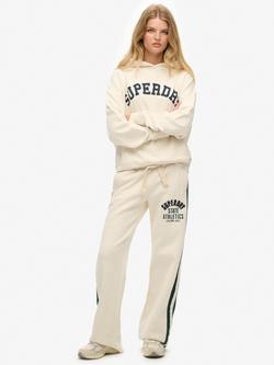 Superdry Athletic Essentials Hockey Joggers, Desert Bone White