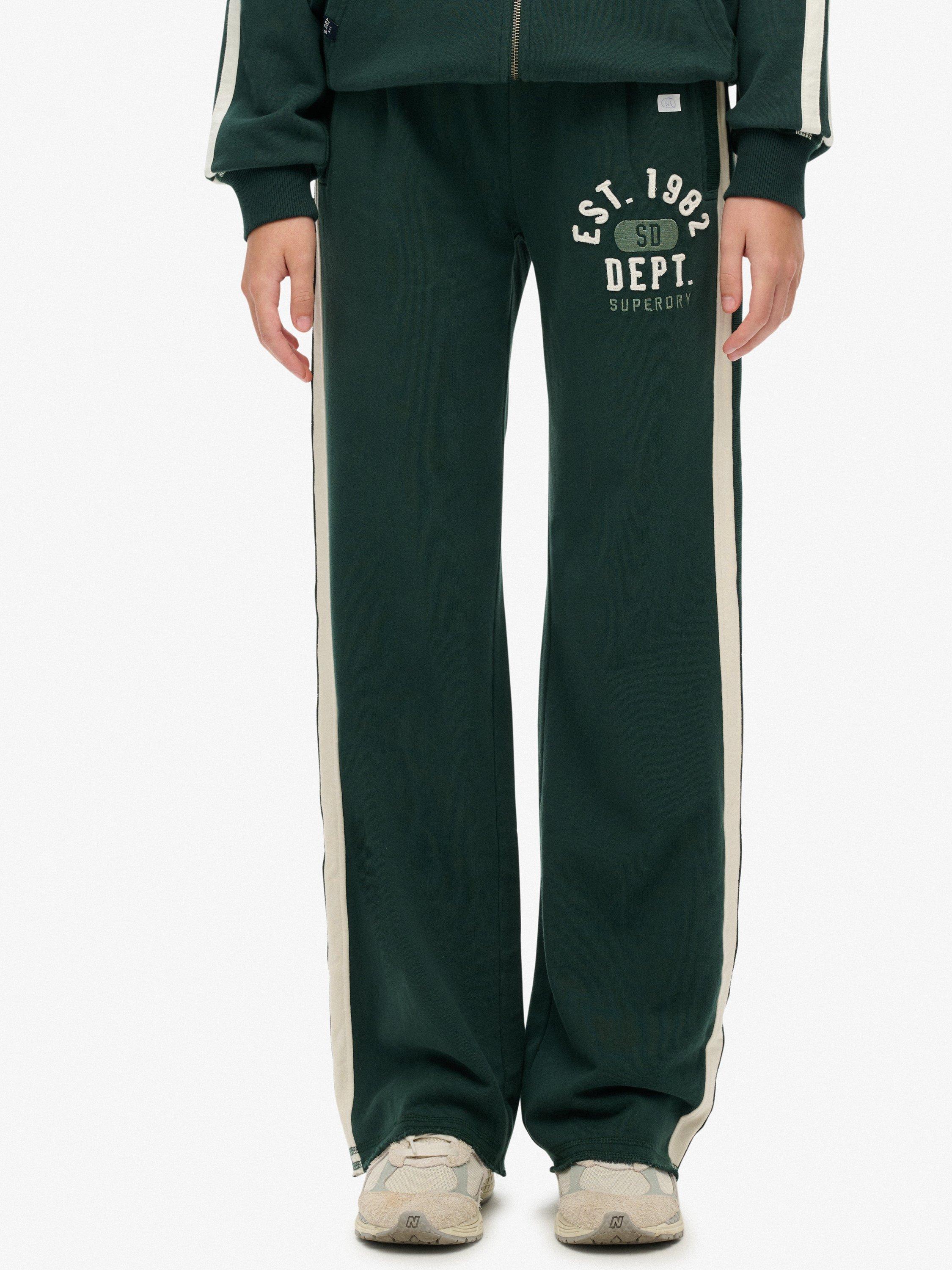 Product image 5 of 6, which shows Superdry Athletic Essentials Hockey Joggers, Enamel Green, 10