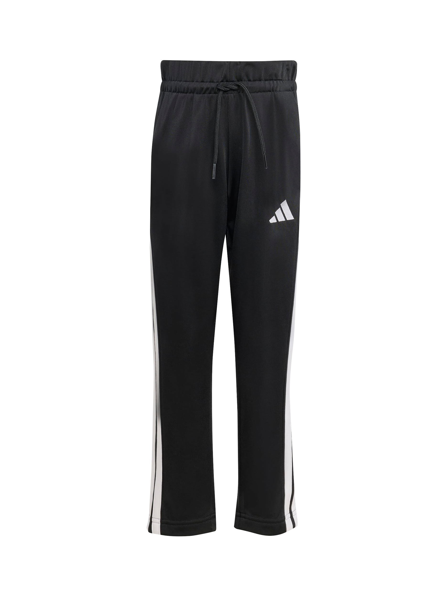 Product image 6 of 6, which shows adidas Kids' Essentials 3-Stripe Shiny Tracksuit, Black/White, 6-7 years
