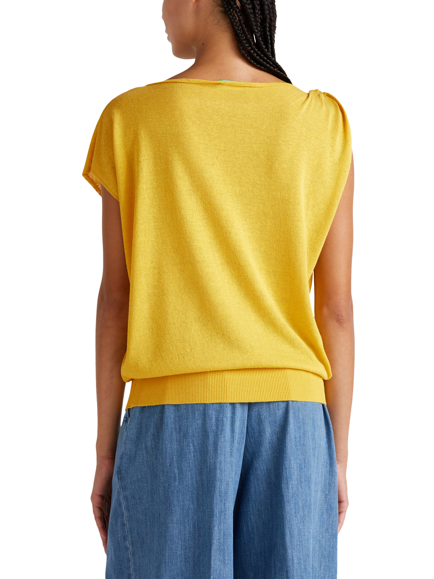 Product image 2 of 11, which shows Sleeveless Sw-49190 YLMI XS