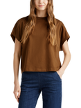 Benetton Crew Neck Loose Fit Cotton T-Shirt