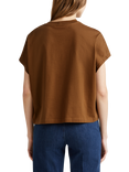Benetton Crew Neck Loose Fit Cotton T-Shirt