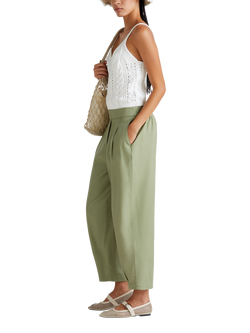 Benetton Slim Fit Knit Top - view 2, Optical White