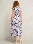 Hobbs Petite Shauna Floral Sleeveless Dress, Multi