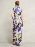 Hobbs Macey Floral Jumpsuit, Blue/Multi