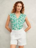 Hobbs Chelsea Pure Linen Shorts, White