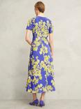 Hobbs Ann Floral Pure Silk Dress, Multi