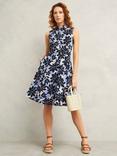 Hobbs Beki Floral Sleeveless Dress, Multi