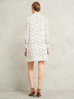 Hobbs Francesca Polka Dot Dress, Multi - view 2, Multi