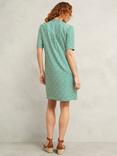 Hobbs Lucille Geometric Mini Dress, Green/Multi