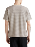 Benetton Cotton Regular Fit Short Sleeve Stripe T-Shirt, Multi