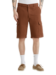 Benetton Garment-Dyed Worker Cargo Shorts, Brown