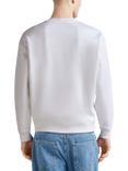 Benetton Crew Neck Sweatshirt, White/Multi