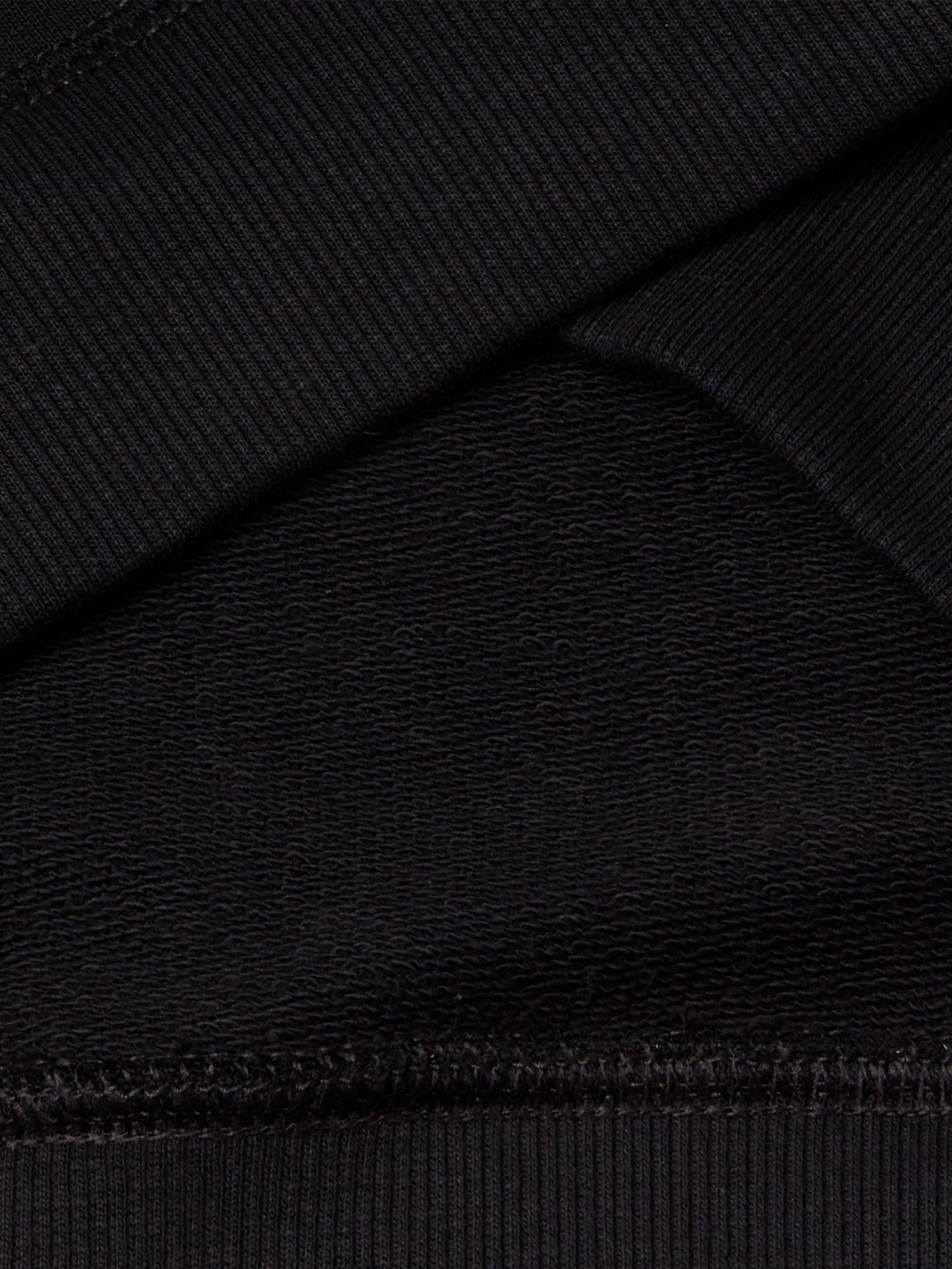 Product image 5 of 5, which shows Benetton Crew Neck Sweatshirt, Black/Multi, XXL