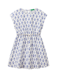 Benetton Kids' Junior Dress, Blue