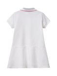Benetton Cotton Blend Polo Shirt Dress