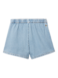 Benetton Kids' Cotton Denim Skort, Medium Blue