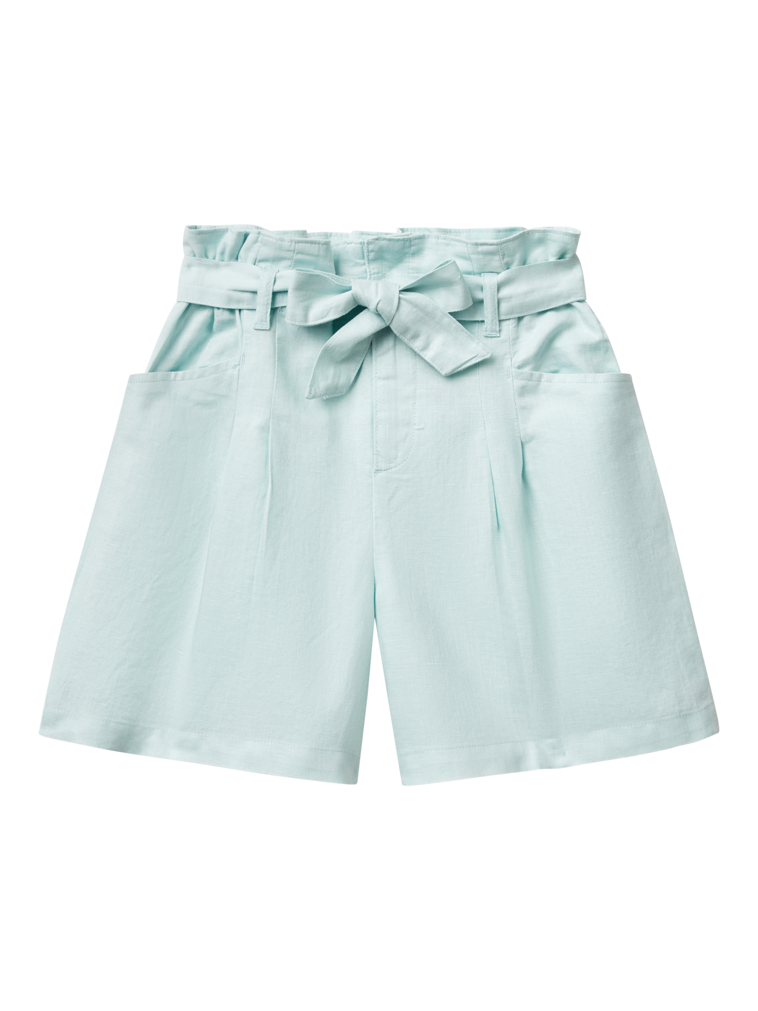 Product image 1 of 3, which shows Benetton Kids' Junior Shorts, Aquamarine, 11-12 years