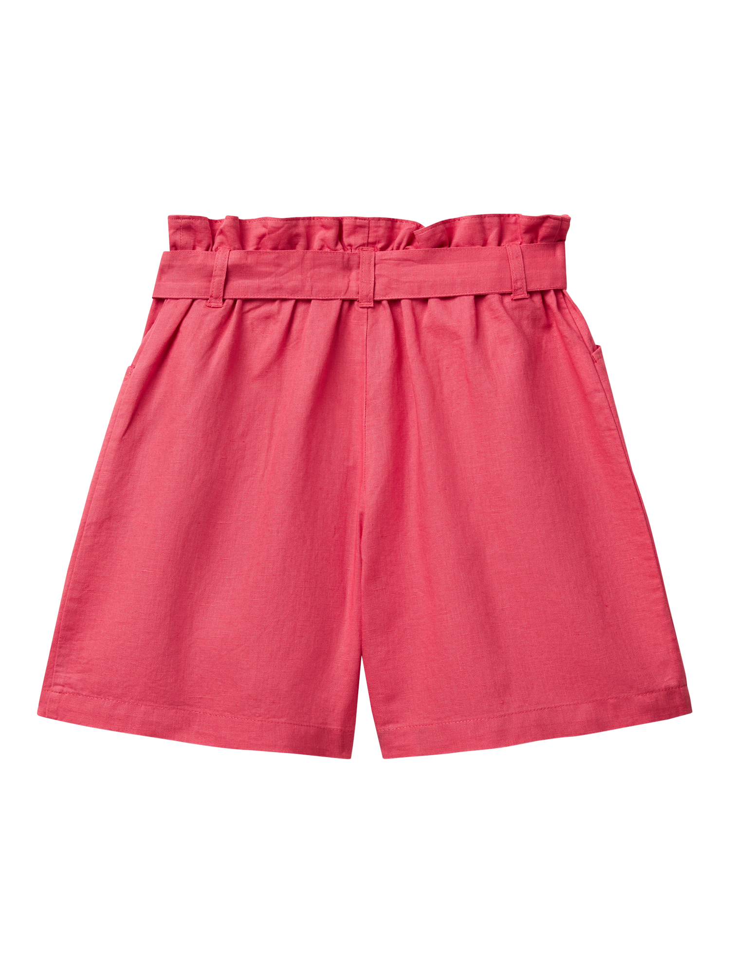 Product image 2 of 3, which shows Benetton Kids' Junior Shorts, Cyclamen, 6-7 years