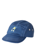 Benetton Baby Cotton Baseball Cap, Medium Blue Denim