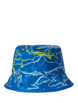 Benetton Kids' Cotton Reversible Bucket Hat - view 2, Lime
