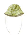 Benetton Baby Cotton Reversible Sun Hat, Light Green