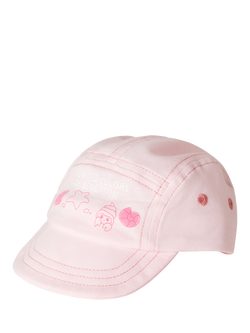 Benetton Baby Cotton Baseball Cap, Pastel Pink, Pastel Pink