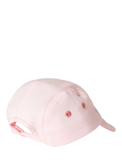 Benetton Baby Cotton Baseball Cap, Pastel Pink - view 2, Pastel Pink