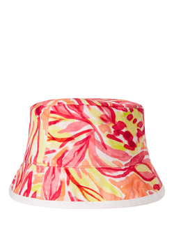 Benetton Kids' Cotton Reversible Bucket Hat - view 2, Peach