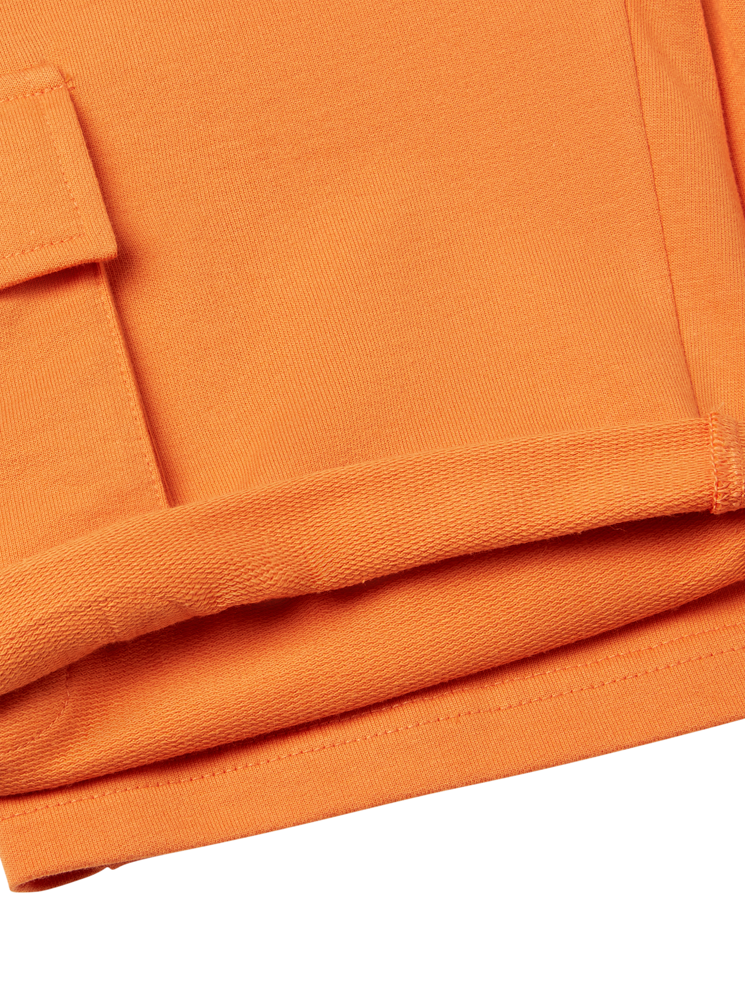 Product image 3 of 3, which shows Benetton Kids' Cotton Bermuda Shorts, Apricot, 6-7 years
