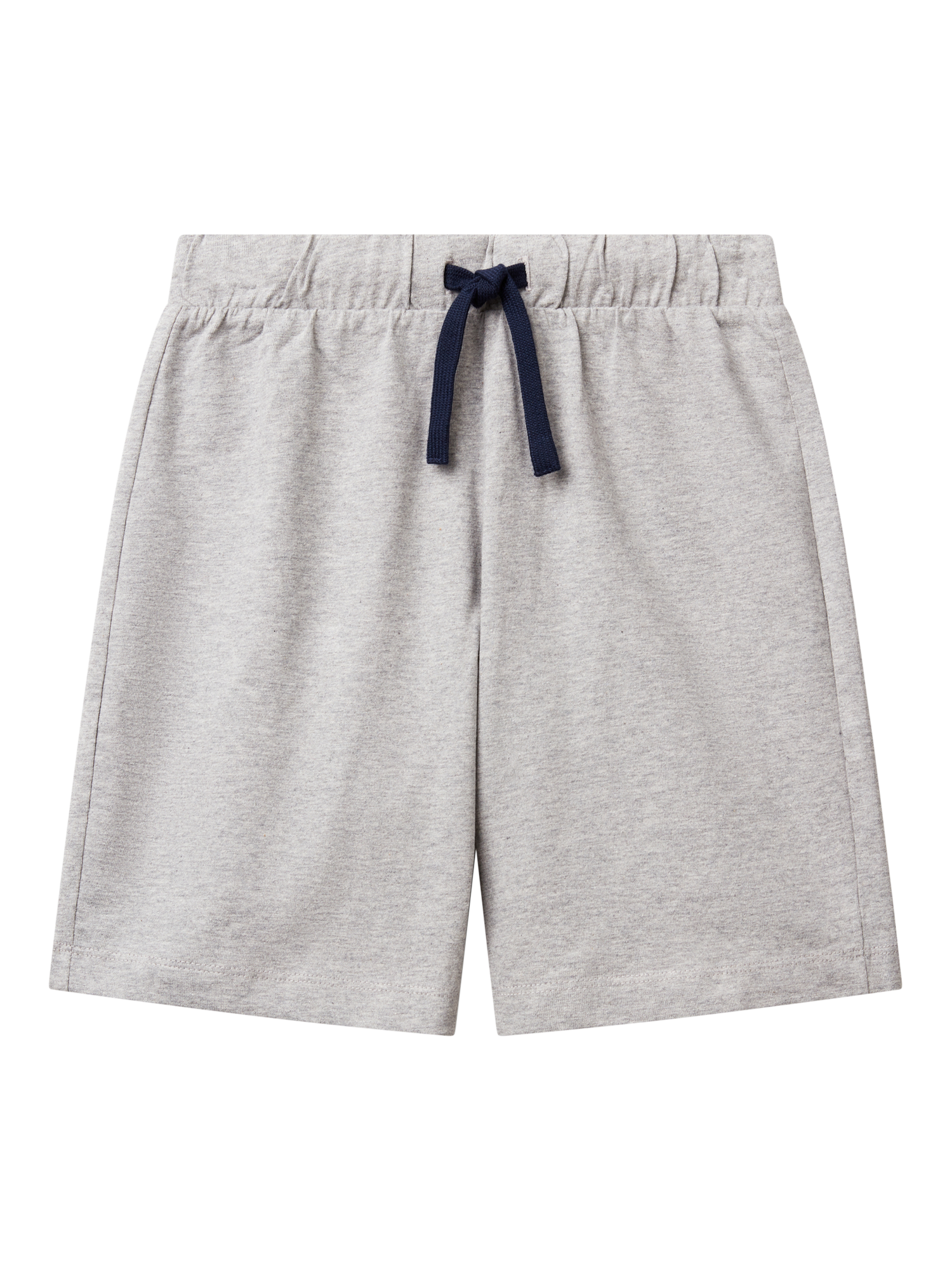 Product image 1 of 3, which shows Benetton Kids' Bermuda Shorts, Medium Melange Grey, 6-7 years