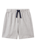Benetton Kids' Bermuda Shorts, Medium Melange Grey