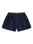 Benetton Baby Cotton Denim Shorts, Denim