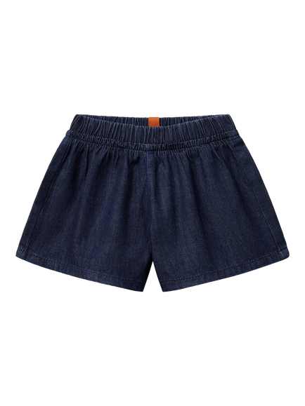 Benetton Baby Cotton Denim Shorts, Denim, Denim