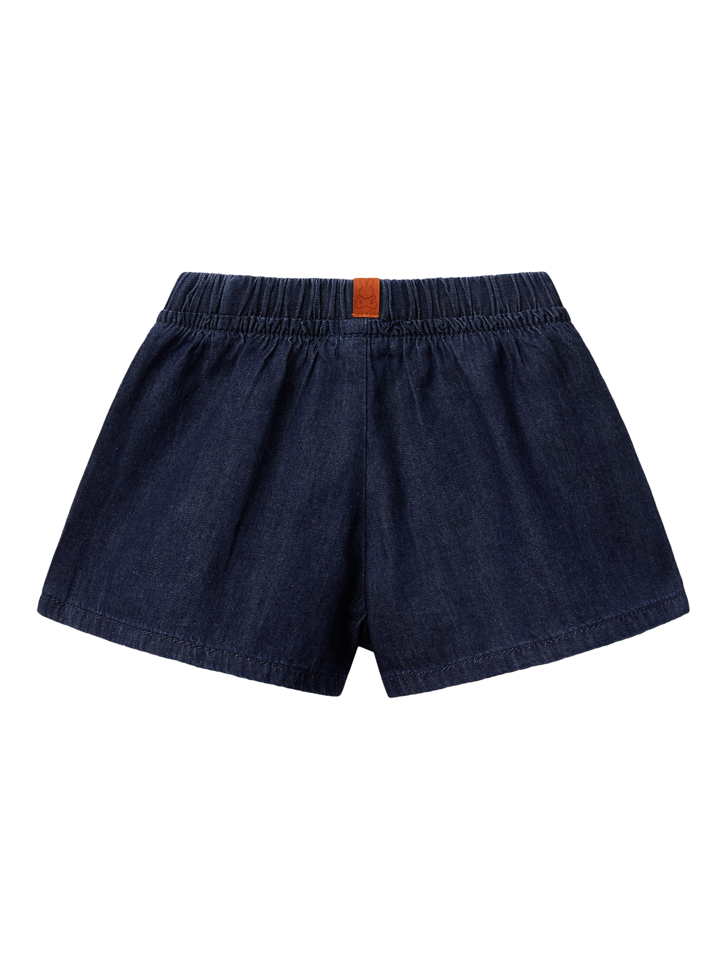 Product image 2 of 3, which shows Benetton Baby Cotton Denim Shorts, Denim, 12-18 months