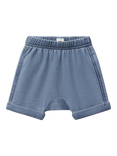Benetton Baby Fleece Shorts, Denim