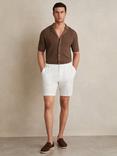 Reiss Deck Shorts, White