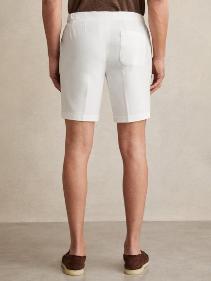 Reiss Deck Shorts, White - view 2, White
