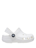 Crocs Kids' Littles Classic Croc Clogs, White
