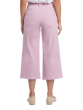 NYDJ Brigitte Wide Leg Capri Jeans, Pink Nectar