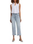 NYDJ Coco Relaxed Wide Leg Crop Jeans, Santiago Sea
